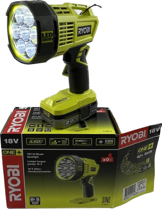 Ryobi R18SPL-0 LED Hybrid Akku-/Elektro-Arbeitsleuchte solo
