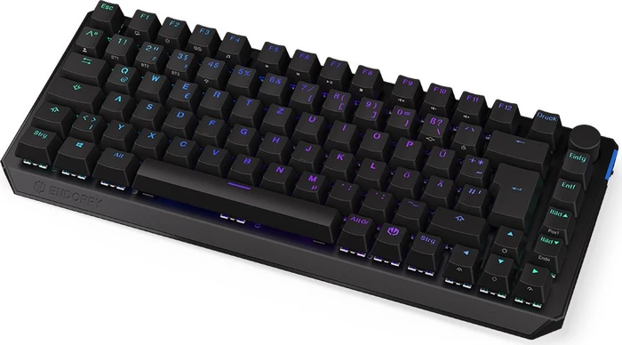 Endorfy Thock 75% Wireless, PBT, LEDs RGB, hot-swap, Kailh Box RED, USB/Bluetooth, DE
