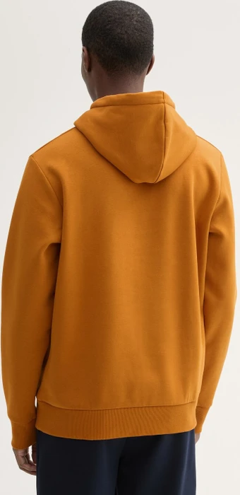 Tom Tailor Logo-Print Hoodie peanut butter brown (Herren)