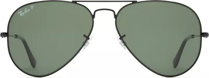 Ray-Ban RB3025 Aviator Classic 58mm polished black/green classic