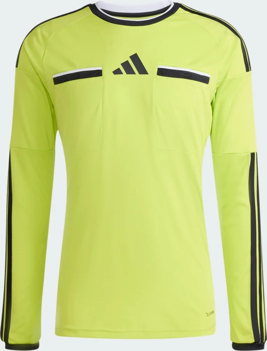 adidas Referee 26 Trikot langarm team semi sol yellow/black (Herren) (KB2987) – Bild 4 von 7