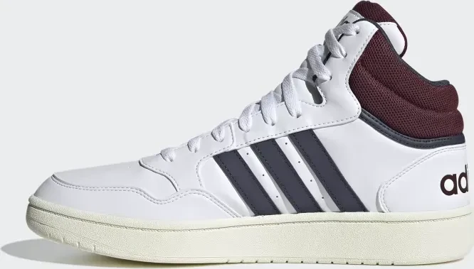 adidas Hoops 3.0 Mid Classic Vintage cloud white/shadow navy s22/shadow red