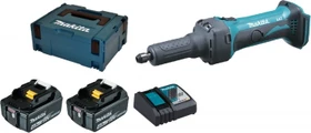 Makita DGD800RMJ Akku-Geradschleifer inkl. MAKPAC + 2 Akkus 4.0Ah