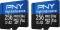 PNY Pro Elite High Endurance R100/W90 256GB Kit, UHS-I U3, A2, Class 10, 2er-Pack Vorschaubild