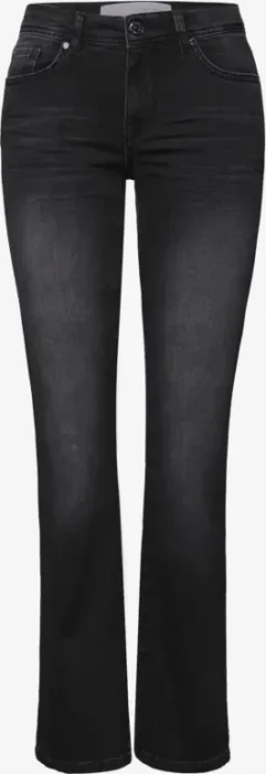 Street One Studio Bootcut Jeans black washed (Damen)