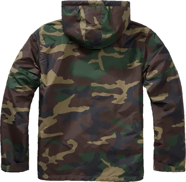 Brandit Windbreaker Sherpa Anorak woodland (Herren)