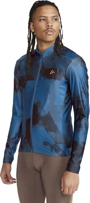 Craft CORE Bike Essence Trikot langarm blau (Herren)