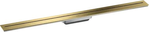 Hansgrohe Axor Drain Duschrinne, Fertigset 1000 zur Wandmontage, polished gold optic