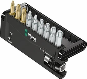 Wera Bit-Check 10 Universal 2 Bitset inkl. Werkzeugbox, 10-tlg.
