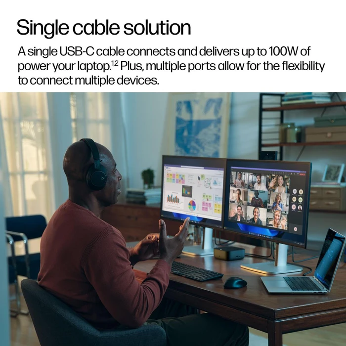 HP USB-C 100W G6 Dock, USB-C 3.1 [Buchse]