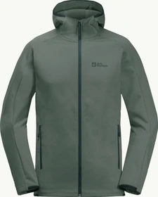 Jack Wolfskin Alpgrat Hooded FZ Jacke hedge green (Herren)