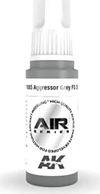 AK-Interactive 3rd Gen Acrylic Colors Air Series aggressor grey fs36251, 17ml