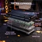 Attack Shark X68 HE Rapid Trigger Keyboard, schwarz mit Kontur, LEDs RGB, Outemu White Jade Magnetic, USB, US Vorschaubild