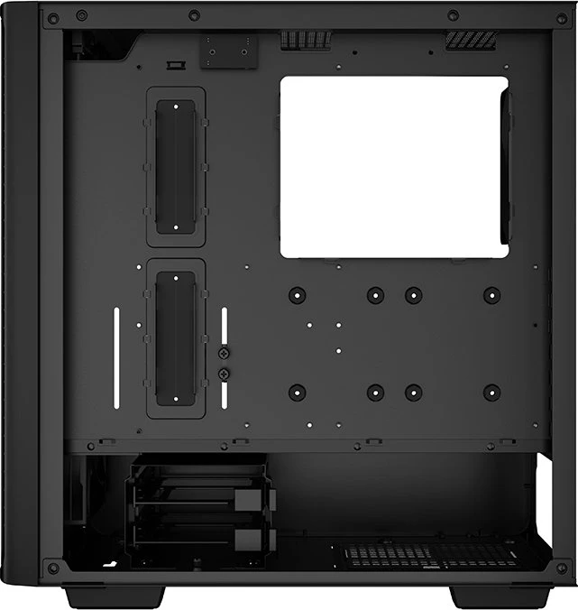 DeepCool CK560, schwarz, Glasfenster