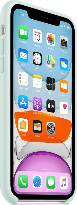 Apple Silikon Case für iPhone 11 Meerschaum