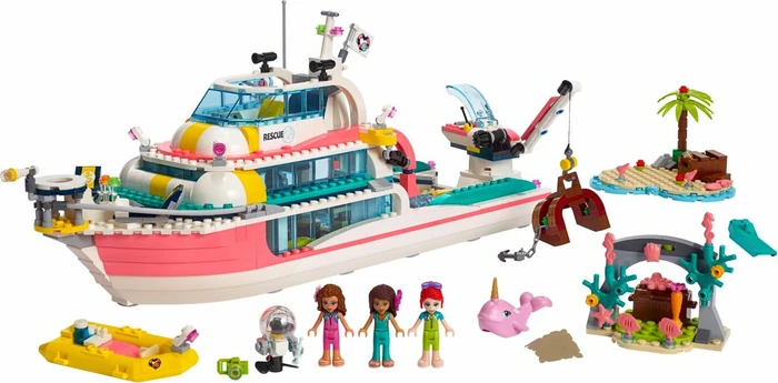 LEGO Friends - Boot für Rettungsaktionen