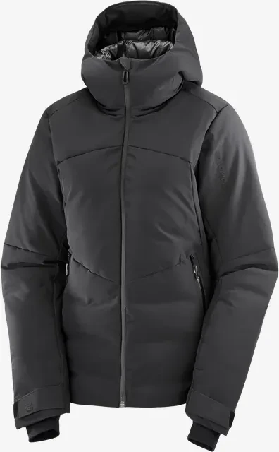 Salomon Alpenflow Down Skijacke deep black (Damen)