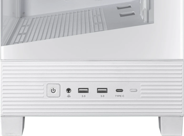 ASUS A31 Plus TG ARGB White, Glasfenster