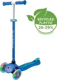 Globber Primo Plus Lights Kickboard navy blue