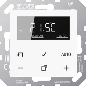 Jung LB-Management Raumthermostat Set Alpinweiß