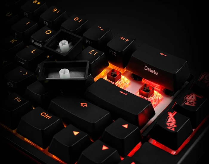 PowerColor X Ducky One 2 SF RGB Special Edition, Kailh Box WHITE, USB, US