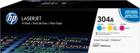 HP Toner 304A Color Pack