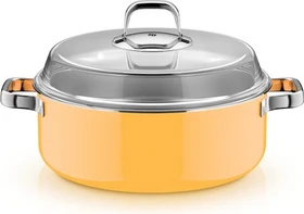 WMF Fusiontec Mineral Pro Schmortopf 28cm mango yellow