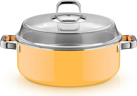WMF Fusiontec Mineral Pro Schmortopf 28cm mango yellow
