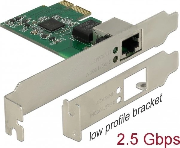 DeLOCK RJ-45 LAN-Adapter, PCIe 2.0 x1
