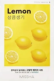 Missha Airy Fit Lemon Tuch Maske, 1 Stück