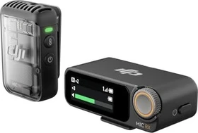 DJI Mic 2, 1 Sender + 1 Empfänger, Shadow Black