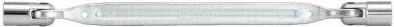 KS Tools Gelenk-Doppelringschlüssel, 16/18x260mm