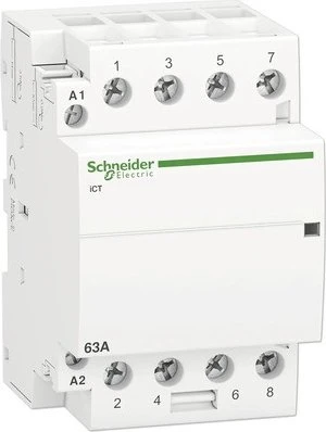 Schneider Electric Installationsschütz iCT 63A 4S 220/240V 50Hz