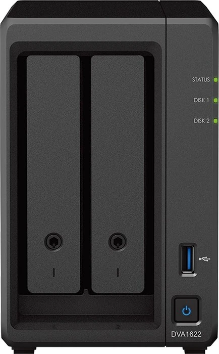 Synology Deep Learning NVR DVA1622 16-Kanal, Netzwerk-Videorecorder