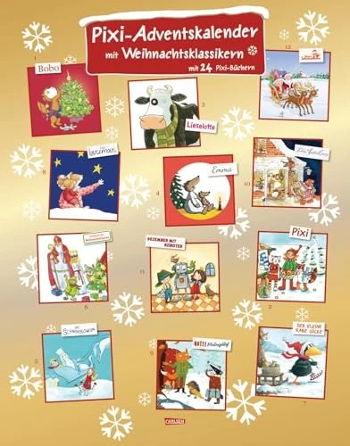 Carlsen Pixi Adventskalender Gold 2026