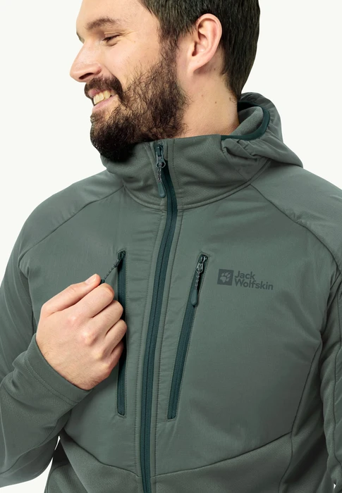 Jack Wolfskin Alpgrat Pro Ins Fz Funktionsjacke hedge green (Herren)