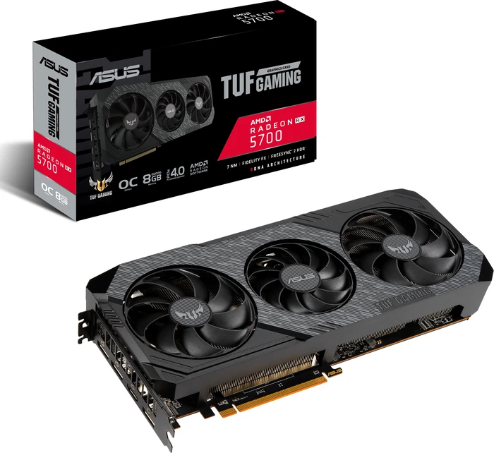 ASUS TUF Gaming X3 Radeon RX 5700 OC EVO, TUF 3-RX5700-O8G-EVO-GAMING, 8GB GDDR6, HDMI, 3x DP