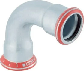 Geberit Mapress C-Stahl Bogen 90° d=12mm L=42mm Z=25mm