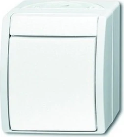 Busch-Jaeger Ocean Wippschalter, alpinweiß