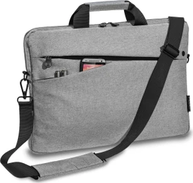 Pedea Fashion 17.3" Notebooktasche grau/schwarz