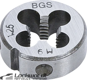 BGS technic Gewindeschneideisen M9x1.25x25mm