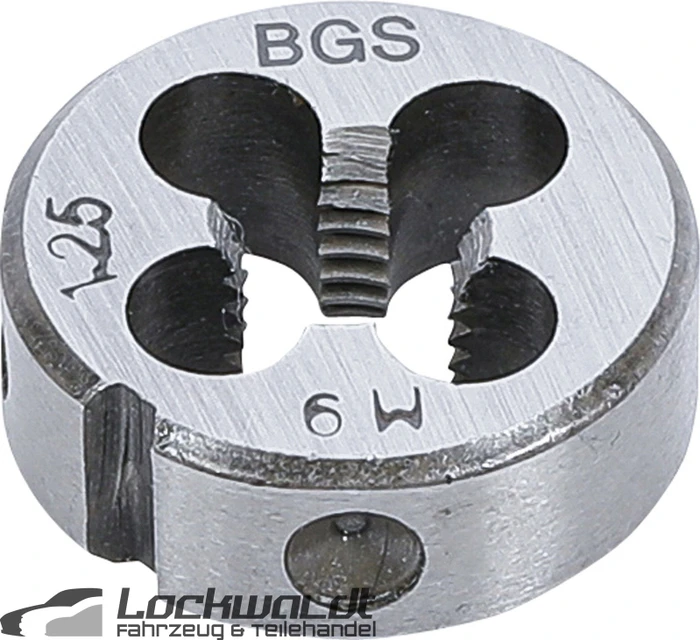 BGS technic Gewindeschneideisen M9x1.25x25mm