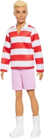 Mattel Barbie - Fashionistas Ken in rot-weißem Polohemd