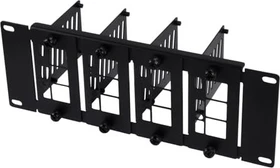GeeekPi GeeekPi/DeskPi RackMate 10" Rackmount für Raspberry Pi 5/4B/3B+/3B, für RackMate T0/T1/T2, schwarz, 2HE