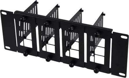 GeeekPi GeeekPi/DeskPi RackMate 10" Rackmount für Raspberry Pi 5/4B/3B+/3B, für RackMate T0/T1/T2, schwarz, 2HE