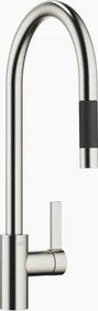 Dornbracht Tara Ultra Einhebelmischer mit Brausefunktion platin matt