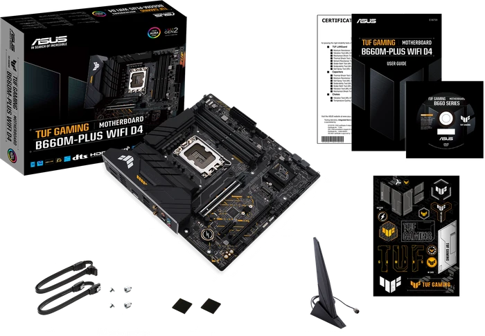 ASUS TUF Gaming B660M-Plus WIFI D4 (Intel 1700)