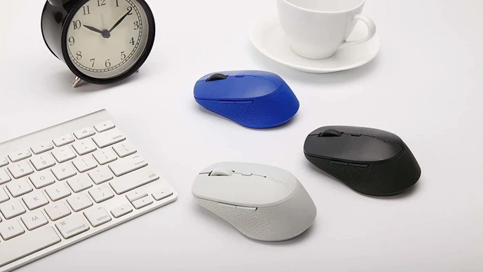 Rapoo M300 Silent Multi-mode Wireless dunkelgrau, USB/Bluetooth