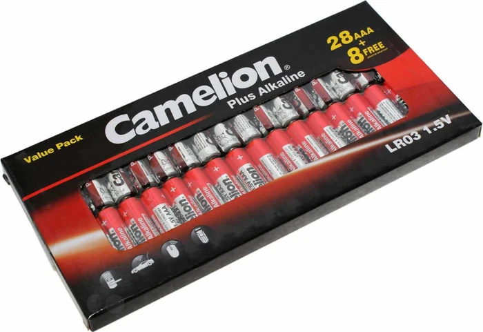 Camelion Plus Alkaline Micro AAA, 36er-Pack (LR03-BP36)
