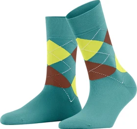Falke Sensitive Argyle Socken fjordblue (Damen)